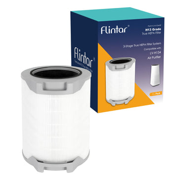 LV-H134 Filter, Compatible with LEVOIT LV-H134 Air Purifier, 1-Pack | Compatible with LEVOIT LV-H134 Air Purifier, LV-H134-RF, High-Efficiency LV-H134 Replacement Filter