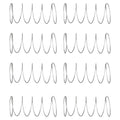 8pcs Toilet Tanks Push Spring Efficient Water Saving Flush Control Spring Simple Installation for Home & Public Restroom