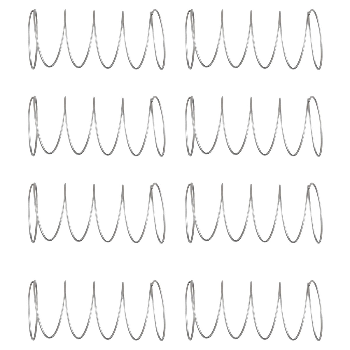8pcs Toilet Tanks Push Spring Efficient Water Saving Flush Control Spring Simple Installation for Home & Public Restroom
