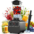 OSTBA 1600W Commercial Professional Blender for Kitchen, Heavy Duty Countertop Smoothie Blender, 68oz Large Capacity, 10-Speed Control, 6-Leaf Blades for Ice Crushing & Frozen Fruit, BPA-Free