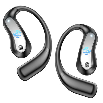 AI Translation Earbuds Real Time, 3-in-1 Bluetooth 5.4 OWS Translator Earbuds for 144+ Languages, Two-Way Voice Audifonos Traductores Inglés Español for Travel, Business, Learning - Fit iOS/Android