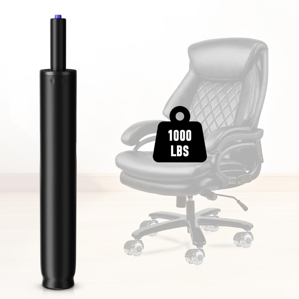 Sytopia 14.7 Inch to 22.2 Inch Office Chair Cylinder Replacement Parts, 8in Stroke, Heavy Duty 1000 Lbs, Hydraulic Pneumatic Shock Piston,