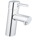GROHE 3427100A Concetto S-Size Single-Handle Single-Hole Bathroom Faucet Without Pop-Up - 1.2 GPM
