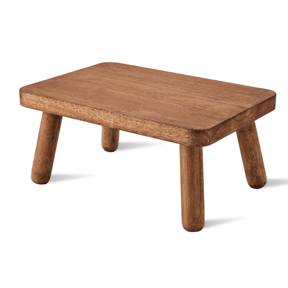 Jujiafu Wooden Step Stool Anti-slip Step Stools for Adults Heavy Duty Stepping Stool Kitchen Step Stool for Adults One Step Stool for Office,