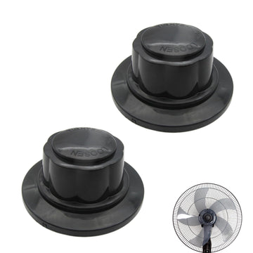 2PCS Fan Parts Blade Covers and Screw Knobs M8x1.5mm Hole for 16" Table Floor and Ceiling Fans General Replacement Accessories for Fan Blades Cover Fixing and Mounting Screws