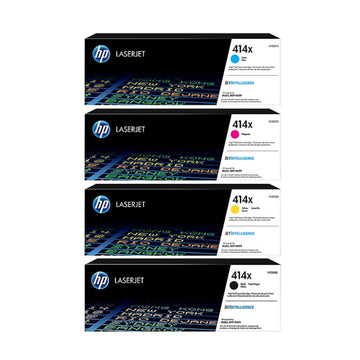 HP 414X (W2020XQ1) Original Cart Toner CMYK 4-Pack for M454/M455/M479/M480