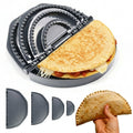 2026 Upgraded 4-In-1 Tortilla Sealer - 4/6/8/10 Inch Multi-Size Tortilla Crimper & Quesadilla Maker Set – Manual Tortilla Press And Sealer Tool For Burritos, Wraps, Tacos, Quesadillas