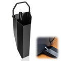 Reallnaive 12'' Plastic Manual Drain Bucket Black Condensate Drain Bucket Manual Condensate Collection Accessory for Portable Air Conditioners