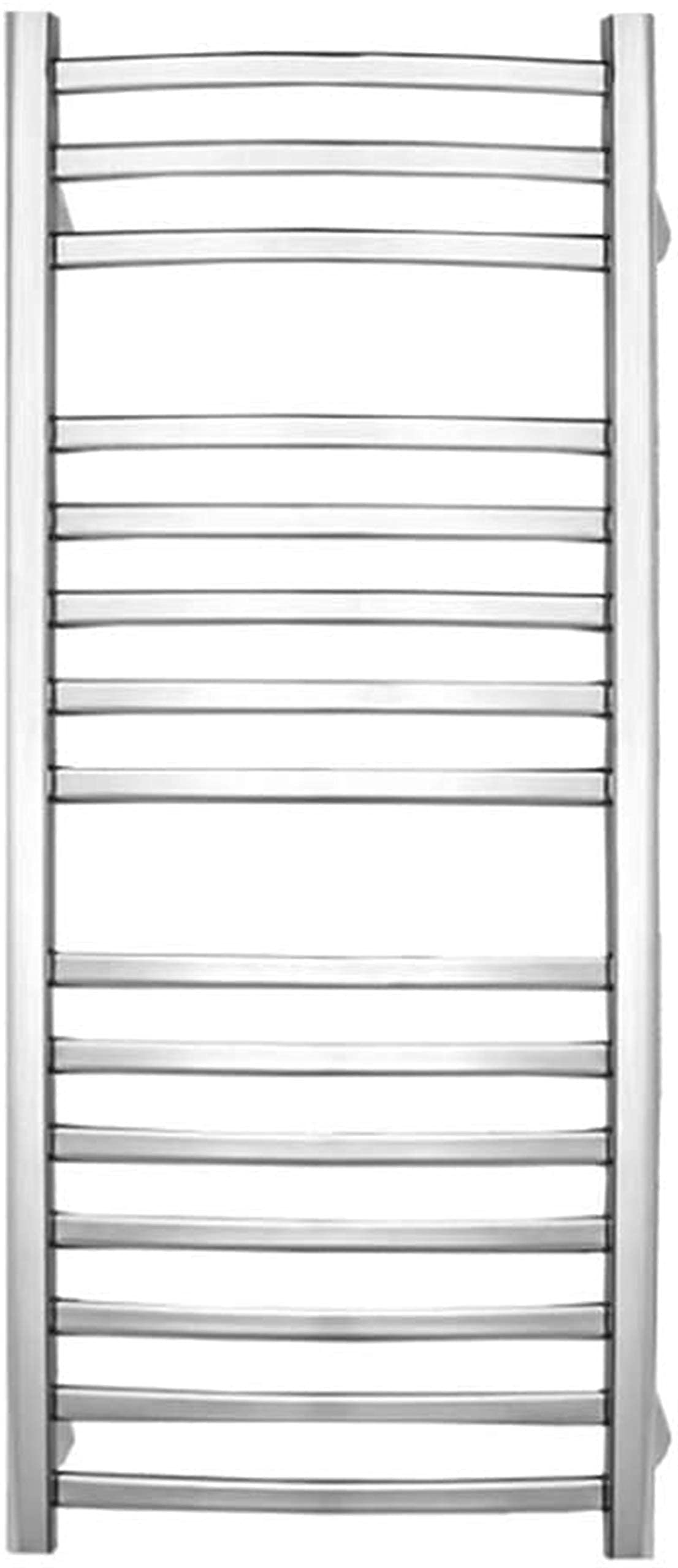 Heated Towel Rail Rails Towel Warmer Bathroom Electric Towel Rack Stainless Steel Towel Heater Let You No Longer Feel The Cold of The Towel (Color : Plug-in)