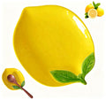 Ceramic Spoon Rest for Stove Top & Kitchen Counter Spoon Holder for Stove & Cooking Spoon Holder for Ladle Cute Coffee Spoon Rest Utensil Rest Spatula Rest, Lemon Kitchen Decor & Accessories (Yellow)
