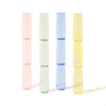 TOSSWARE POP 9oz Flute - Color Series SET OF 24, Premium Quality, Recyclable, Unbreakable & Crystal Clear Plastic Champagne Glasses