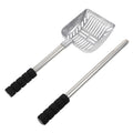 Long Handle Cat Litter Shovel Ergonomic Cleaning Tool for Scooping Non Slip Grip Design for Keeping Your Pet Litter Box Fresh and