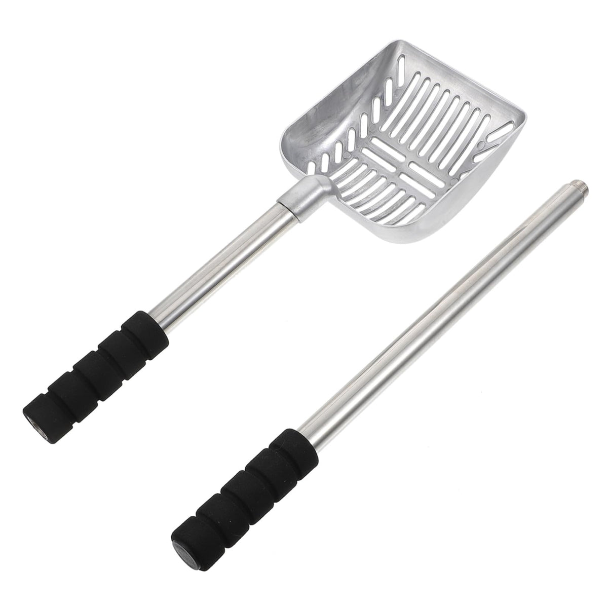 Long Handle Cat Litter Shovel Ergonomic Cleaning Tool for Scooping Non Slip Grip Design for Keeping Your Pet Litter Box Fresh and