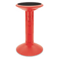 Storex Active Tilt Stool – Ergonomic Seating for Flexible Office Space and Standing Desks, Adjustable 12-24 Inch Height, Red (00324a01c)