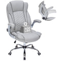 400lbs Executive Office Chair with Flip-up Armrests, Big and Tall Computer Chair for Heavy People, Heavy Duty Ergonomic Comfy Chair, Breathable