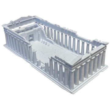 Sands3D™ Parthenon Ruins Model – Miniature Replica of Ancient Greek Temple Remains, Classical Landmark Display, Historic Collectible