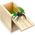 PARNIXS Surprise Spider Prank Box?Handcrafted Spider in a Box Stocking Stuffers,New Year's Surprise Toy and Gag Gift Practical Joke for Adults Men Women Birthday