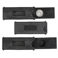 Rhode Island Novelty 4 Inch Magic Coin Case Black 24 Pieces
