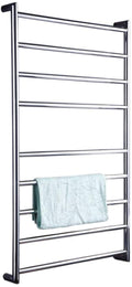 Heated Towel Rail Rails Towel Warmer,Towel Warmer, Electric Towel Rack Stainless Steel Wall Mounted Hardwired and Plug in Towel Heater Easy to Install Bathroom Accessories (Size :
