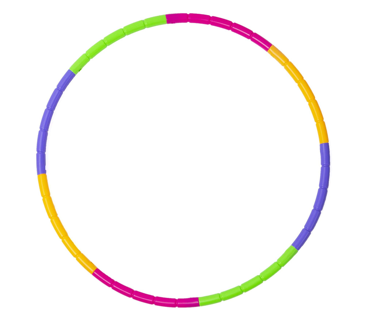 Kids Exercise Hoop Detachable & Size Adjustable Hoop Professional Ring for Kids Party Games