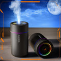 Mini Humidifier, USB Personal Desktop Humidifier for Car, Office, Bedroom etc. Auto Shut-Off, 2 Mist Modes, Super Quiet - (BL - Black)