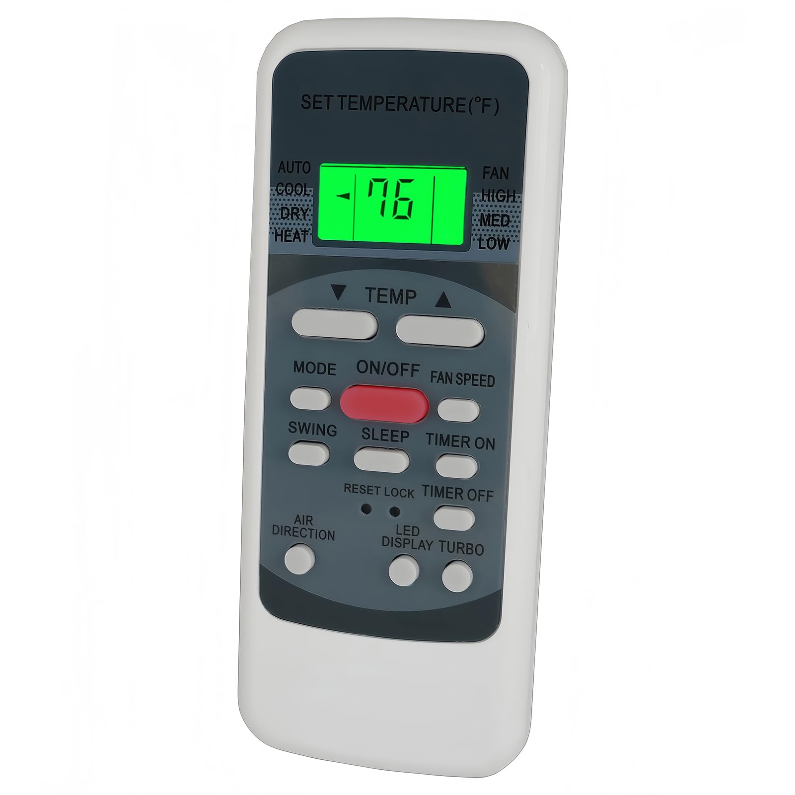 Replacement Remote Control Compatible for TGM A/C Air Conditioner Remote Controller Model RG51M5/EU (Display in Fahrenheit)