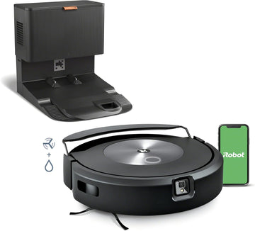 iRobot Roomba Combo - j7+ Self-Emptying Robot Vacuum & Mop - Certified Refurbished