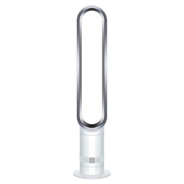 Dyson Cool™ Tower Fan AM07,White/Silver, Large (Renewed)