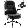 High Back Office Chair, Ergonomic Executive Computer Desk Chair, Large, Black
