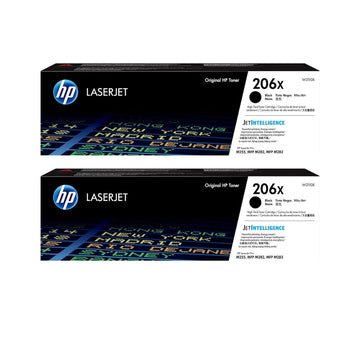 HP 206X (W2110XD1) Original Cartridge Black Toner 2-Pack for M255/M282/M283