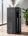 Mifasol Humidifier Large Room, 5.3Gal/20L Large Humidifiers for Home 1500 sq ft, Cool Mist Whole House Humidifier, Quiet Air Humidifiers for Bedroom, Humidifier for Plants Office Commercial, Black