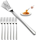 Dinner Forks, 6-Piece Set | Premium 18/10 Stainless Steel, Classic & Modern Design, Dishwasher Safe, Home & Restaurant Use