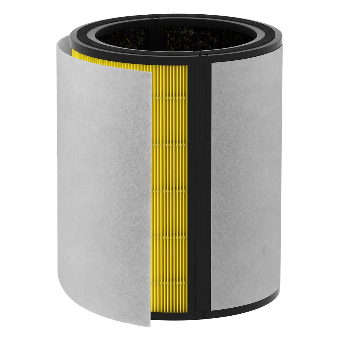 1 Pack H7122 Replacement Filter Compatible with GoveeLife Air Pur-ifier H7122, 3-Stage Air Filter Replacement for H7122 Fit for Govee Air Purif-ier Filter