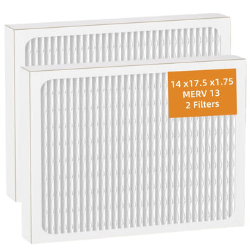 DR90 Dehumidifier Filter 14 x 17.5 x1.75 MERV13 for Honeywell DR120 Dehumidifiers (50070171-002) and Santa Fe Advance90, Advance100, Advance120 dehumidifier Models - Used for Basement 2 Pack