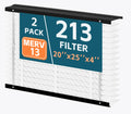 2-Pack 213 Replacement Filter, MERV 13, Compatible with AprilAire Whole House Air Purifiers Models 1210, 1620, 2210, 2216, 3210, 4200, 20x25x4 In