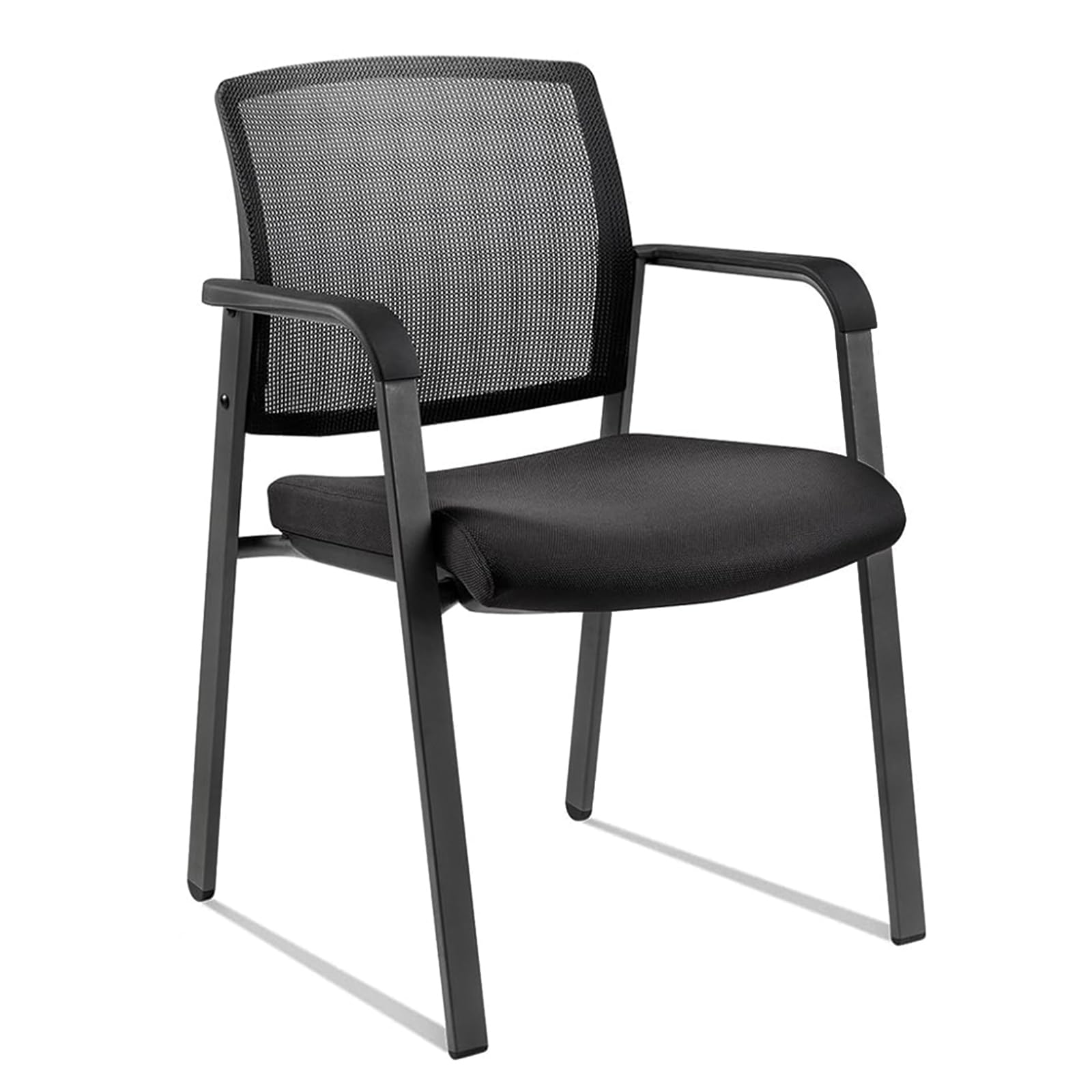 Clatina Ergonomic Foldable Office Chair - Rolling Desk Chair with 3d Adjustable Lumbar Suppor (black_flip Up Arms, 1 Pack), Black3