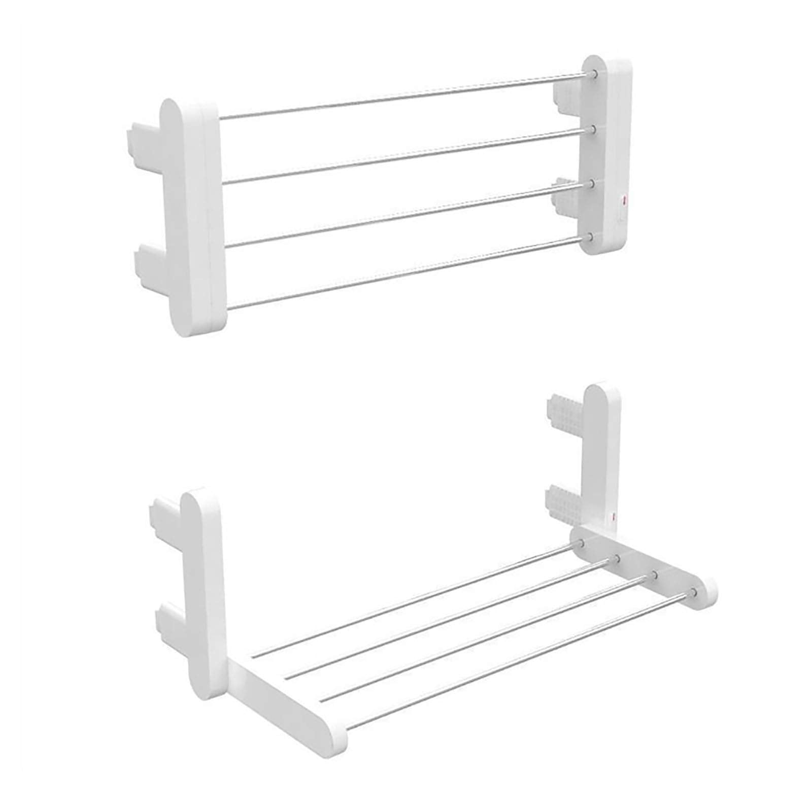 Towel Warmer Wall Mounted Electric Heating Towel Rack for Bathroom Toilet Household Free Perforation Drying Rail Constant Temperature