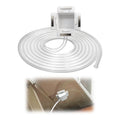 10FT Magnetic Air Conditioner Drain Hose,Window Air Conditioning Drainage Kit,Portable AC Drain Hose Connector, With Transparent Pipe, Suitable For Window Air Conditioning And Mini Split Units