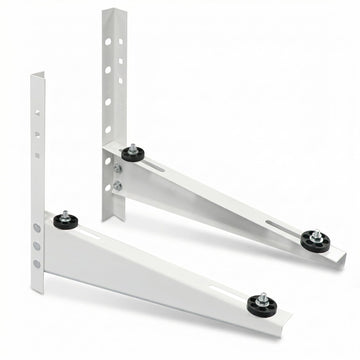 Mini Split Wall Mounting Bracket for 9000-18000 BTU Universal Air Conditioners Heat Pumps, Heavy Duty Support Bracket for Ductless, HVAC, Compressor, Holds Up to 330lbs