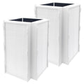 2 Pack CAP-1000 Replacement Filter Compatible with Cuisinart CAP-1000FPK PuRXium Air Purifier, 3 in 1, H13 True HEPA with High-Efficiency Activated Carbon