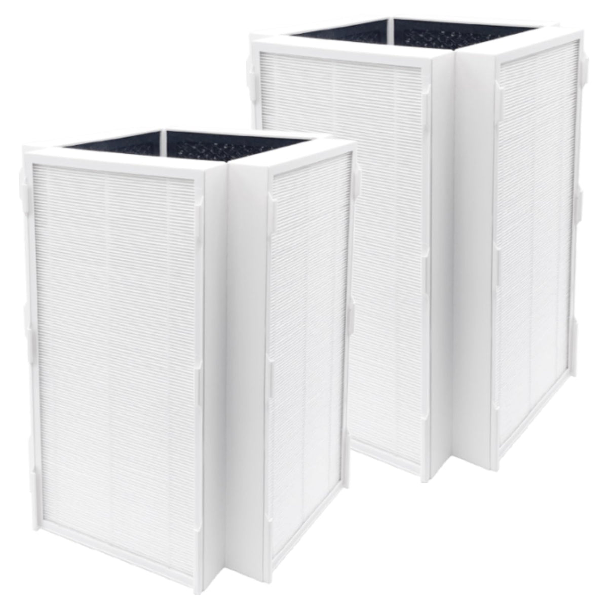 2 Pack CAP-1000 Replacement Filter Compatible with Cuisinart CAP-1000FPK PuRXium Air Purifier, 3 in 1, H13 True HEPA with High-Efficiency Activated Carbon