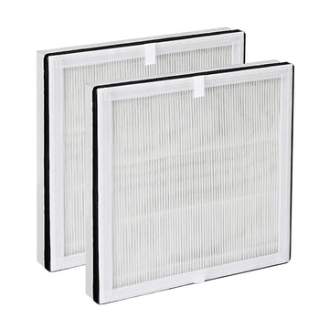Replacement Filter Compatible with Eoebot/MATONC Ganymede Air Purifier. | 2-Pack H13 True HEPA with Active Carbon,Multi-Layer Filtration with Washable Pre-Filter,by Molgoc.