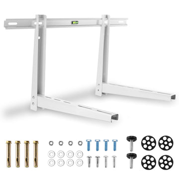 Mini Split Wall Mounting Bracket - Mini Split Bracket for Mini Split Air Conditioner AC Heat Pump System, Mini Split Mounting Bracket Support Up to 400 Lbs(7000 Btu to 12000 Btu)