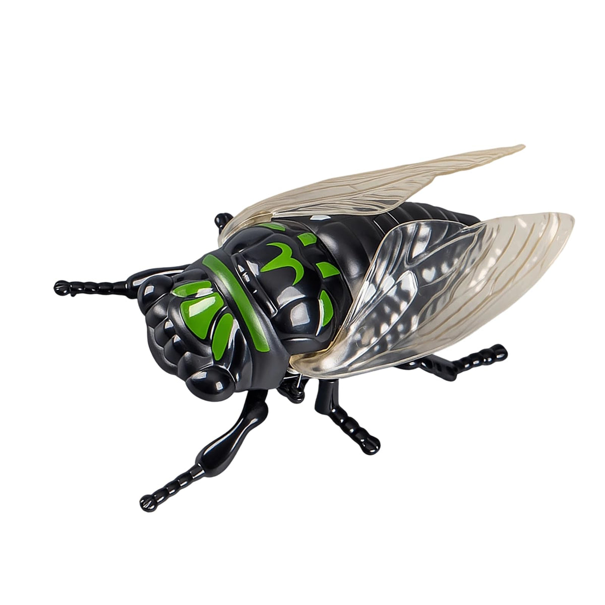 Wind Up Cicada Toy Creating Laughter for All Ages Realistic Simulation Design Portable for Adventures Outdoor Play Cicada