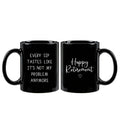 Funny Coffee Mug Retirement Gift for Men Women, “Not My Problem Anymore” Funny Mugs, Novelty Coffee Mugs for Coworker Friend Boss Teacher Dad, Retirement Party Gift Idea, 11 Oz