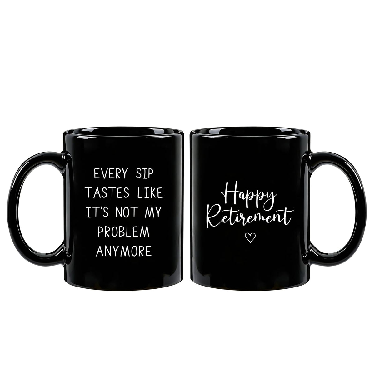 Funny Coffee Mug Retirement Gift for Men Women, “Not My Problem Anymore” Funny Mugs, Novelty Coffee Mugs for Coworker Friend Boss Teacher Dad, Retirement Party Gift Idea, 11 Oz