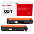 051 Toner Cartridge Black for Canon 051H MF267dw CRG-051H CRG051H 2 Pack | Compatible for Canon ImageCLASS MF264dw MF269dw LBP161dn LBP162dw MF266dn MF263dn MF260 LBP160 Series MF269 MF264 Printer
