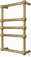 Heated Towel Rail Rails Towel Warmer,Electric Heated Towel Rack, Towel Rack Wall Mounted Stainless Steel Safety Energy Saving Electric Drying Rack Home Bathroom Accessories (Color
