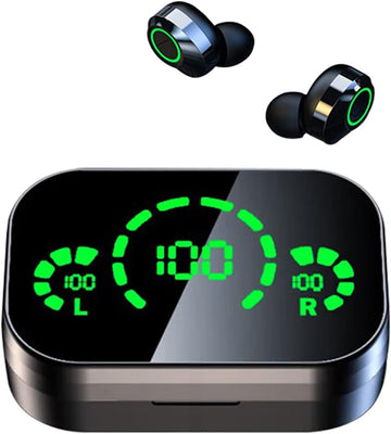 AI Language Translator Earbuds Real Time, Supports 144 Languages, Earphone 3-in-1 Accents?Headphones Language Earbud Translators Bluetooth & APP for Travel, Business, and Learning?Black?
