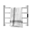 APUM Bathroom Towel Drying Rack, Warmer Wall Mount Electric Plug-in Rod Electric for Bathroom Wall Mounted Plug-in Hardwired Programmable Timer